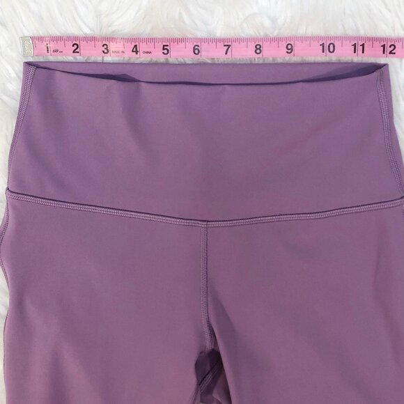 NWOT! LULU Wunder Under High-Rise Tight 25" *Luxtreme W5DKYS Wisteria Purple 6 - Picture 3 of 13